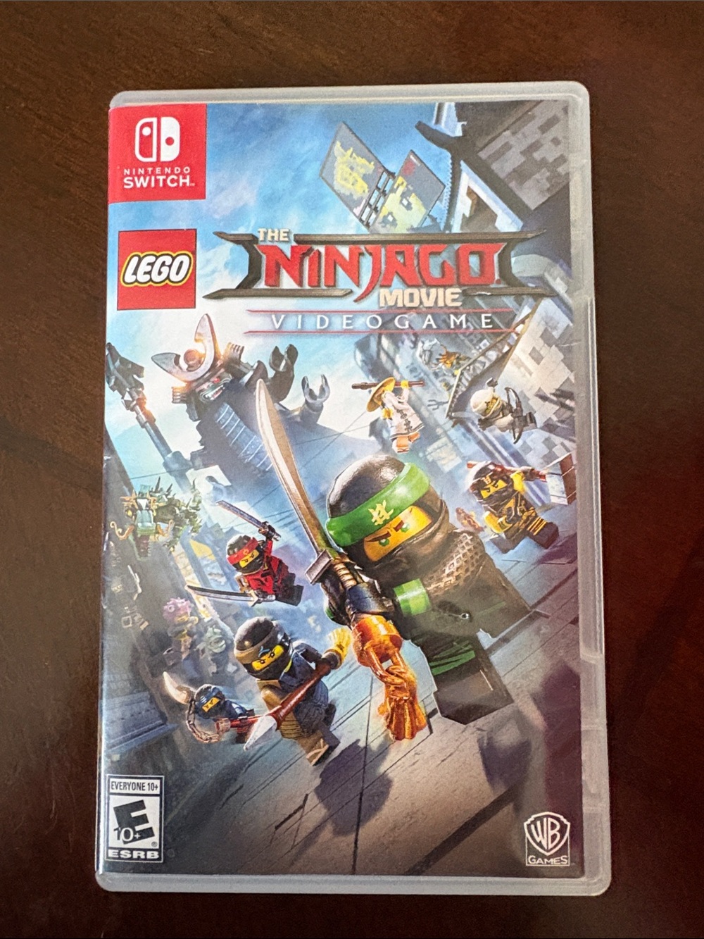 Nintendo Switch Lego Ninjago Movie Videogame - Red, Green, Black, Yellow, Blue